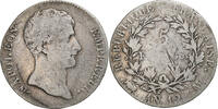 France 5 Francs Napoléon I, Toulouse, Silver, Gadoury:577 -