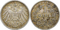 German Empire Mark GERMANY - EMPIRE, Wilhelm II, Berlin, Silver, KM:14 -
