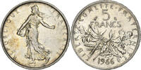 France 5 Francs Semeuse, Paris, Silver, KM:926, Gadoury:770 -