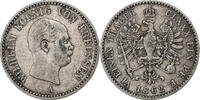 German States 1/6 Thaler PRUSSIA, Friedrich Wilhelm IV, Berlin, Silver -