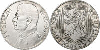 Czechoslovakia 100 Korun Silver, KM:30 -