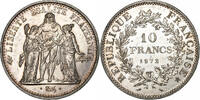 France 10 Francs Coin, Hercule, Paris, Silver, KM:932 -