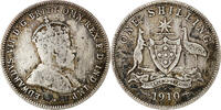 Australia Shilling Edward VII, Silver, KM:800 -