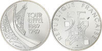France 5 Francs Coin, Paris, BE, Silver, KM:968a, Gadoury:772 -
