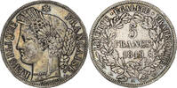 France 5 Francs FRANCE, Cérès, Paris, KM #761.1, Silver, Gadoury #719 -