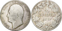 Germany 1 Gulden Grand duchy of Hessen-Darmstadt, Ludwig II, Silver -