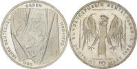 Federal Republic of Germany 10 Mark Hamburg, Silver, KM:176 -