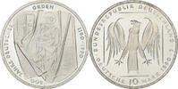 Federal Republic of Germany 10 Mark Hamburg, Silver, KM:176 -