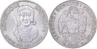 France 100 Francs Coin, Clovis, Paris, Silver, KM:1180 -
