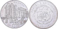 Liberia 20 Dollars Madrid, Silver -