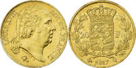 France 20 Francs Coin, Louis XVIII, Louis XVIII, Perpignan -