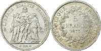 France 5 Francs Hercule, Paris, Silver, KM:820.1 -