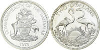 Bahamas 2 Dollars BAHAMAS, Franklin Mint, KM #66a, Silver, 40, 29.94 -