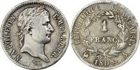 France Franc Napoléon I, Paris, Silver, Gadoury:446 -