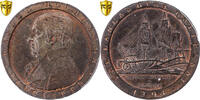 United Kingdom Halfpenny Token Lancashire, Daniel Eccleston, Soho -