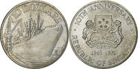 Singapore 10 Dollars Singapore Mint, Silver, KM:11 -