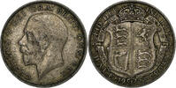 Great Britain 1/2 Crown George V, Silver, KM:818.2 -