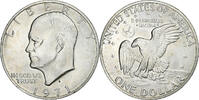 United States Dollar Eisenhower Dollar, San Francisco, Silver -