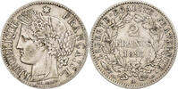 France 2 Francs Cérès, Paris, Silver, Gadoury:530a -