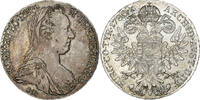 Austria Thaler Maria Theresa, Vienna, Restrike, Silver -
