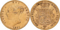 Great Britain 1/2 Sovereign Victoria, London, Gold, KM:735.2 -