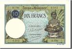 Madagascar 10 Francs Banknote, Undated, KM:36 -