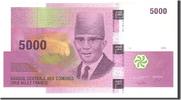 Comoros 5000 Francs Banknote, Undated, KM:18 -