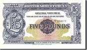 Great Britain 5 Pounds Banknote, Undated, KM:M23 -
