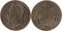 France 2 Francs Coin, Napoleon III, Napoléon III, Strasbourg -