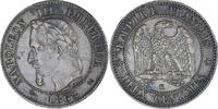 France 2 Centimes Coin, Napoleon III, Bordeaux, Bronze -