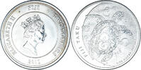 Fiji 2 Dollars Coin, Elizabeth II, Hawksbill Turtle, 1 Oz -