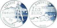 France 1-1/2 Euro Biathlon, Paris, BE, Silver -
