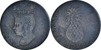 Barbados Penny Coin, Copper, KM:Tn5 -
