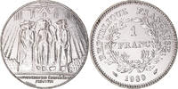 France 1 Franc Coin, Nickel, KM:967, Gadoury:477 -