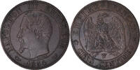 France 5 Centimes Coin, Napoleon III, Napoléon III, Lille -