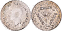 South Africa 3 Pence Coin, George VI, Silver, KM:26 -
