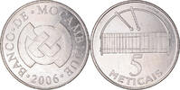 Mozambique 5 Meticais Coin, Nickel plated steel, KM:139 -