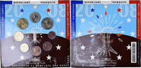 France Euro-Set Monnaie de Paris, BU, Gadoury:page 338 -