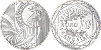 France 10 Euro Coq, Silver, Gadoury:EU727 -