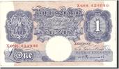 Great Britain 1 Pound Banknote, Undated, KM:369a -