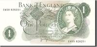 Great Britain 1 Pound Banknote, Undated, KM:374g -