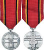 Poland Medal Bataille de Berlin, WAR, Undated (1966), Uncirculated, Silvered -