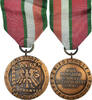 Poland Medal Maintien de la Paix, WAR, Uncirculated, Bronze, 37 -
