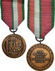 Poland Medal Maintien de la Paix, WAR, Uncirculated, Bronze, 37 -