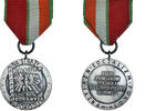 Poland Medal Maintien de la Paix, WAR, Uncirculated, Silvered -