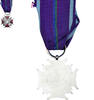 Poland Medal Croix du Mérite pour Bravoure, Uncirculated, Silvered bronze, 42 -