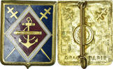 France Broche 1er Régiment d'Artillerie de Marine, Military, Excellent -