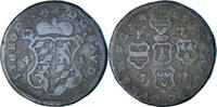 LIEGE 4 Liards Coin, John Theodore, Liege, Copper, KM:159 -