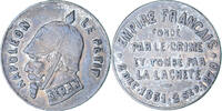 France Module de 1 Centime Coin, Napoleon III, Satirique, Frappe -