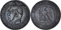 France 10 Centimes Coin, Napoléon III, Strasbourg, Satirique -